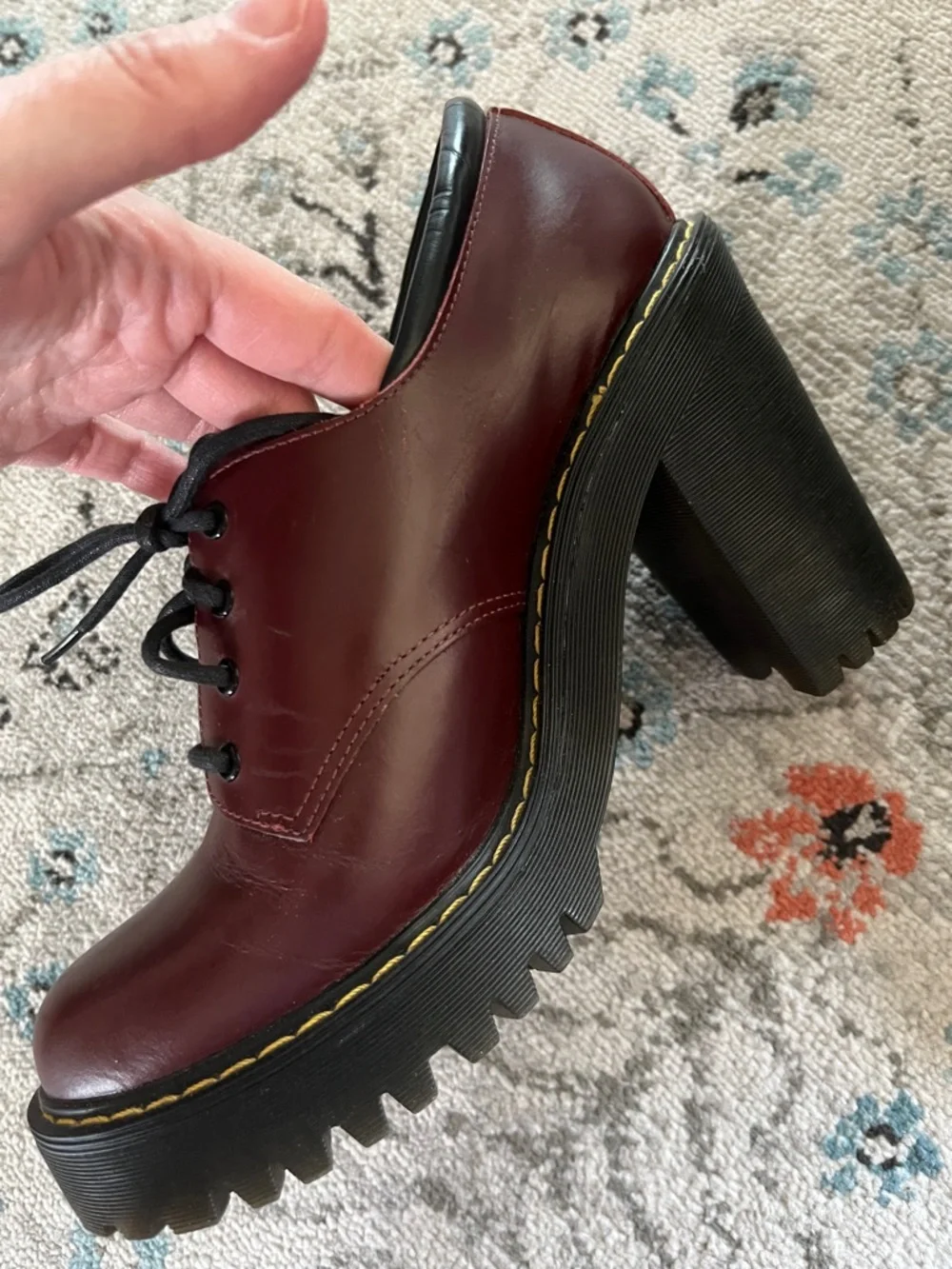 Dr. Martens Salome Platform Lace-Up Oxfords Size 7 - Picture 8 of 17
